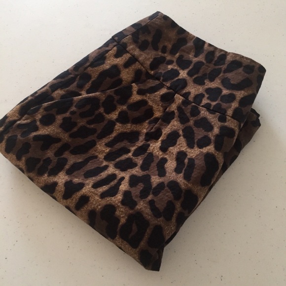XXI Animal Print Pencil Skirt with Pockets S/P - Picture 16 of 16